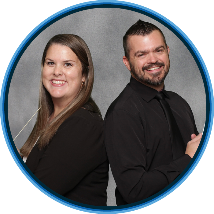 Neal Bright and Kristen White
